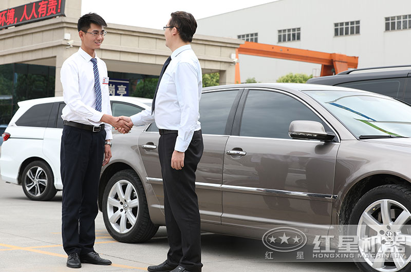 客戶來廠參觀，專車免費接送